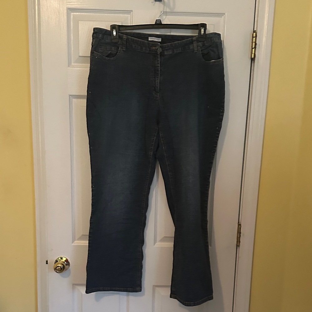 Villager Dark Blue Flare stretch Jeans, 2 pair
$12 each